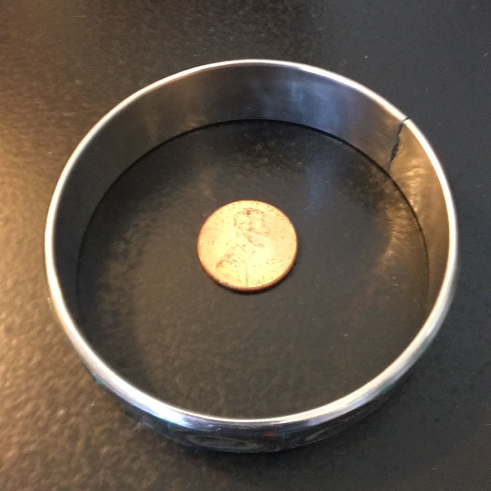 Abalone Bangle And Ring - image 7